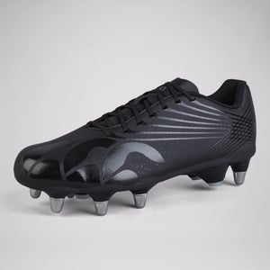 Adult Unisex Stampede Groundbreak Team Soft Ground Boots Black/Grey