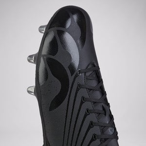 Adult Unisex Stampede Groundbreak Team Soft Ground Boots Black/Grey