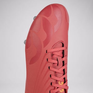 Junior Unisex Stampede Groundbreak Team Soft Ground Boots Purple/Orange