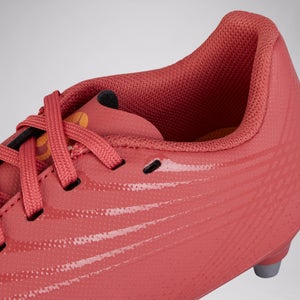 Junior Unisex Stampede Groundbreak Team Soft Ground Boots Purple/Orange