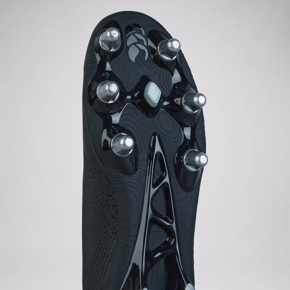 Adult Unisex Stampede Groundbreak Pro Soft Ground Boots Black/Grey