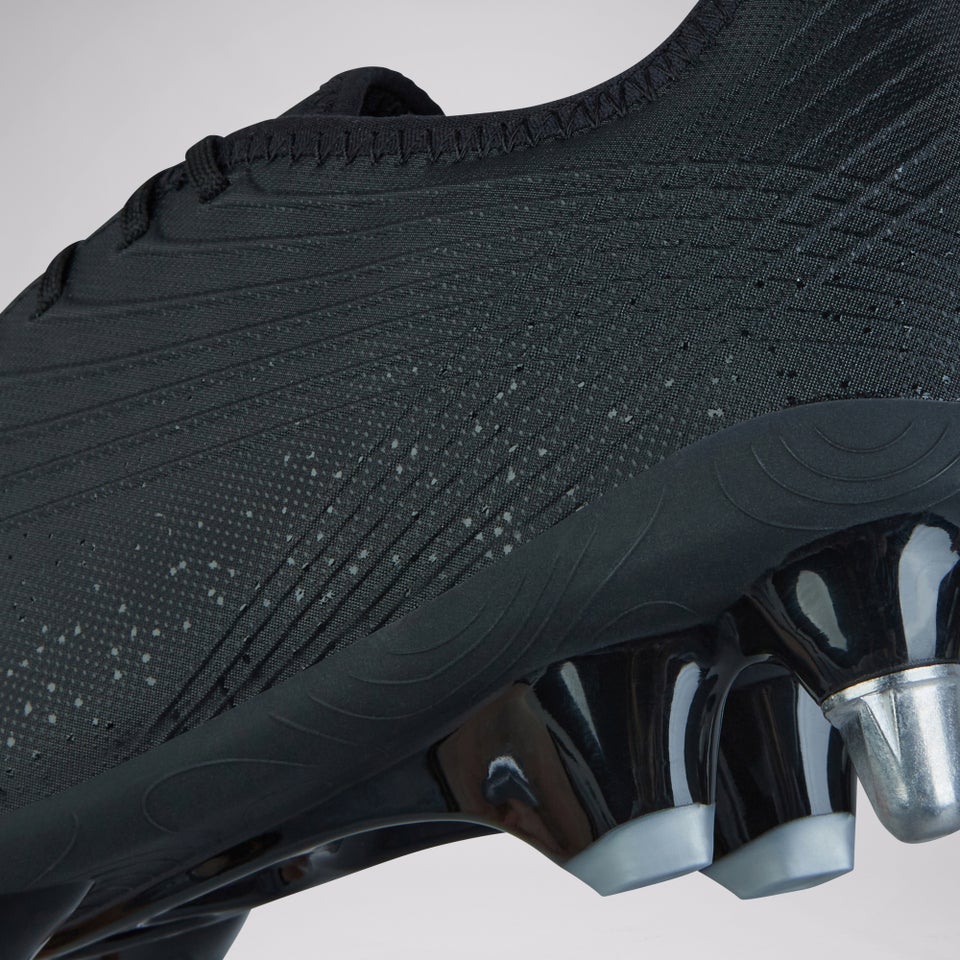 Adult Unisex Stampede Groundbreak Pro Soft Ground Boots Black/Grey