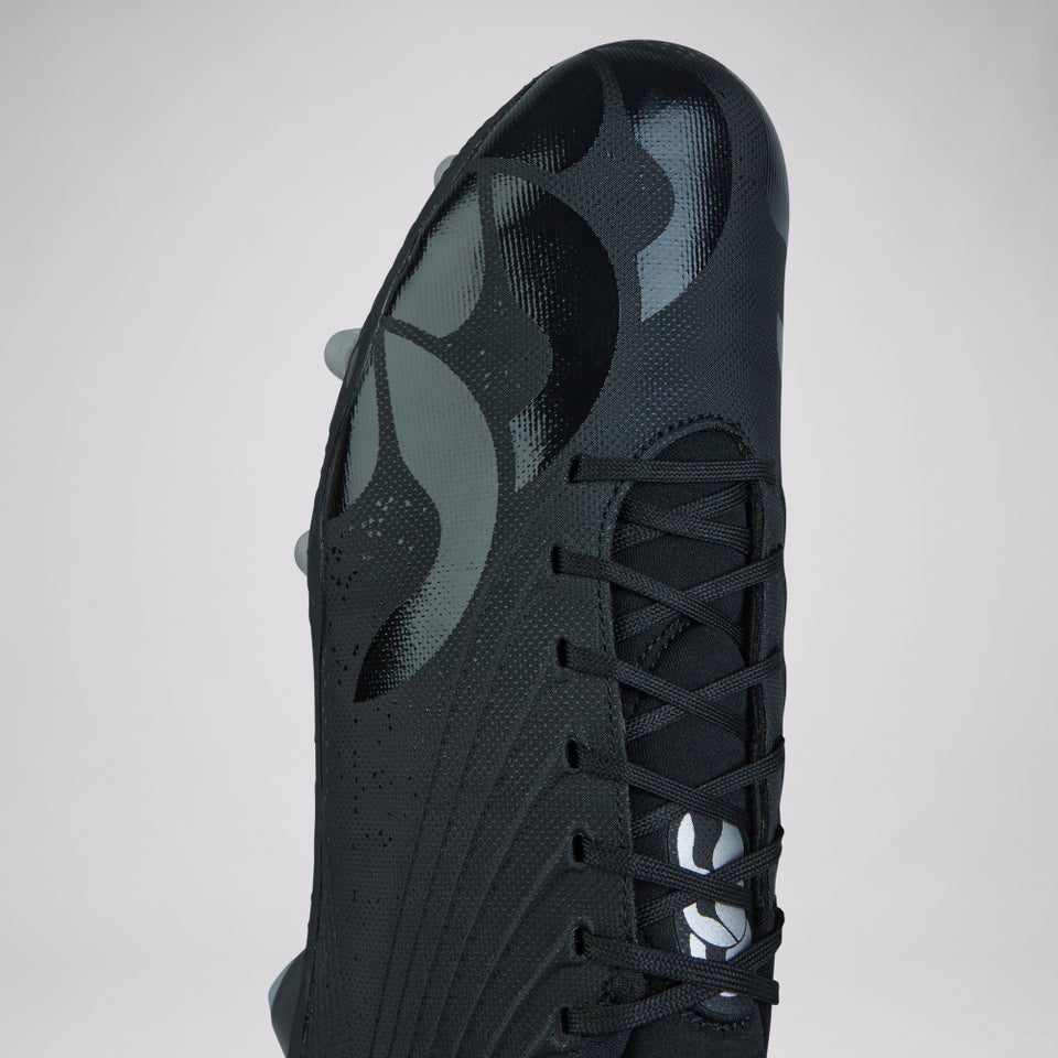 Adult Unisex Stampede Groundbreak Pro Soft Ground Boots Black/Grey