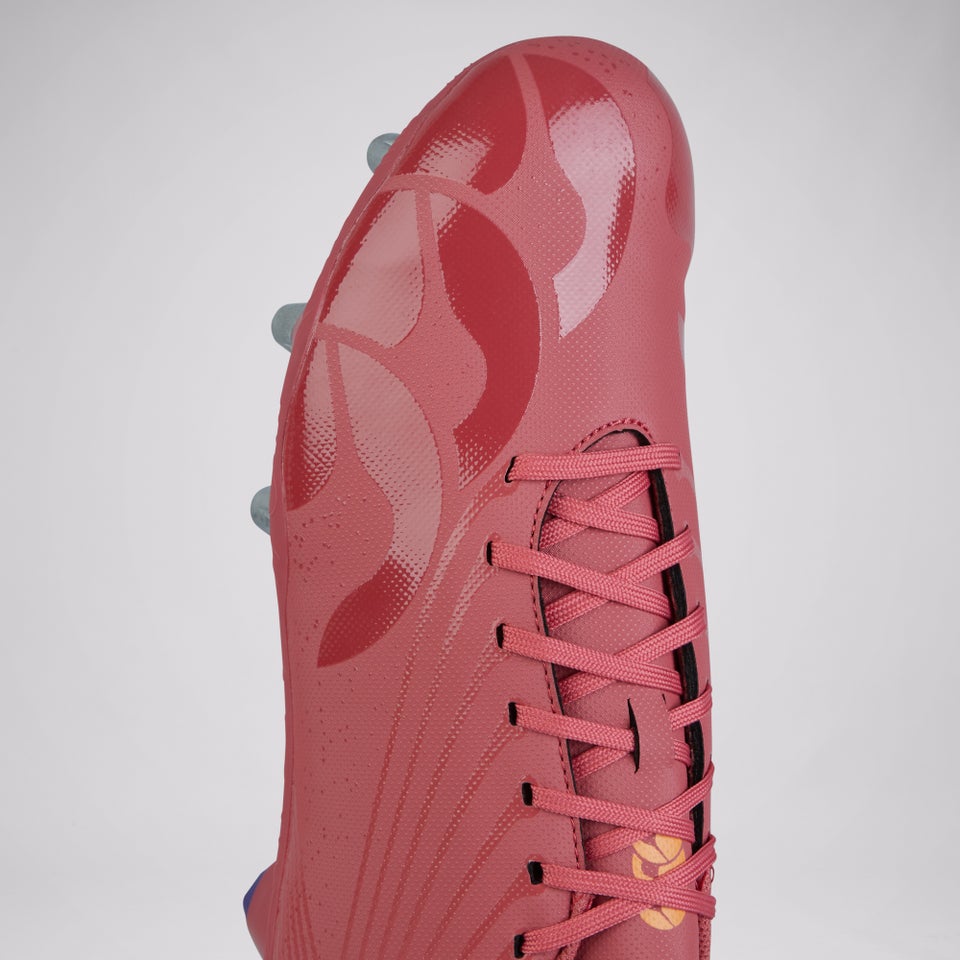 Adult Unisex Stampede Groundbreak Team Soft Ground Boots Purple/Orange