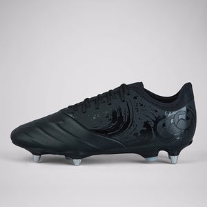 ADULT UNISEX PHOENIX GENESIS PRO SOFT GROUND BOOTS BLACK/SILVER - 10.5