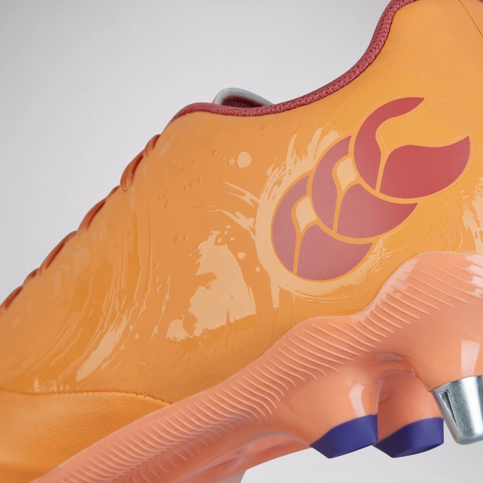 Adult Unisex Phoenix Genesis Team Soft Ground Boots Orange/Yellow