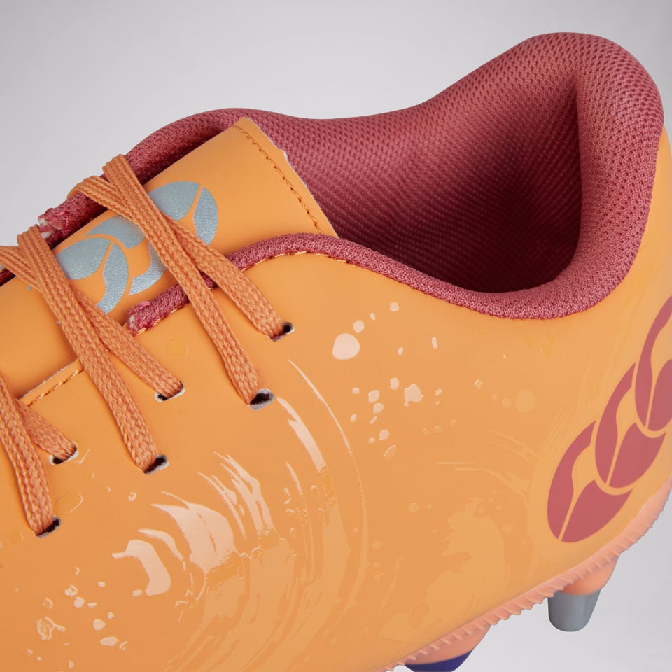 Adult Unisex Phoenix Genesis Team Soft Ground Boots Orange/Yellow