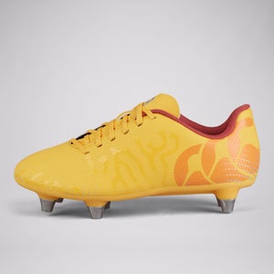 JUNIOR UNISEX SPEED INFINITE TEAM SOFT GROUND BOOTS YELLOW/ORANGE - 5