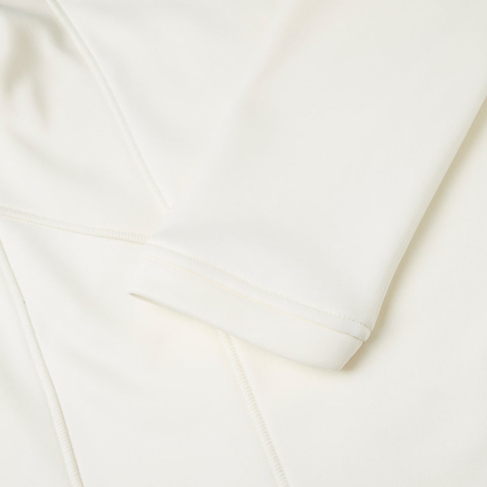 Junior Unisex Classic Long Sleeve Cricket Jumper White