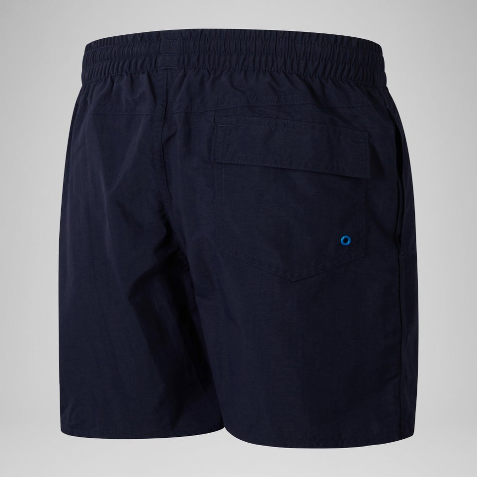 Boys' Medley Logo 15" Swim Short Navy/Blue
