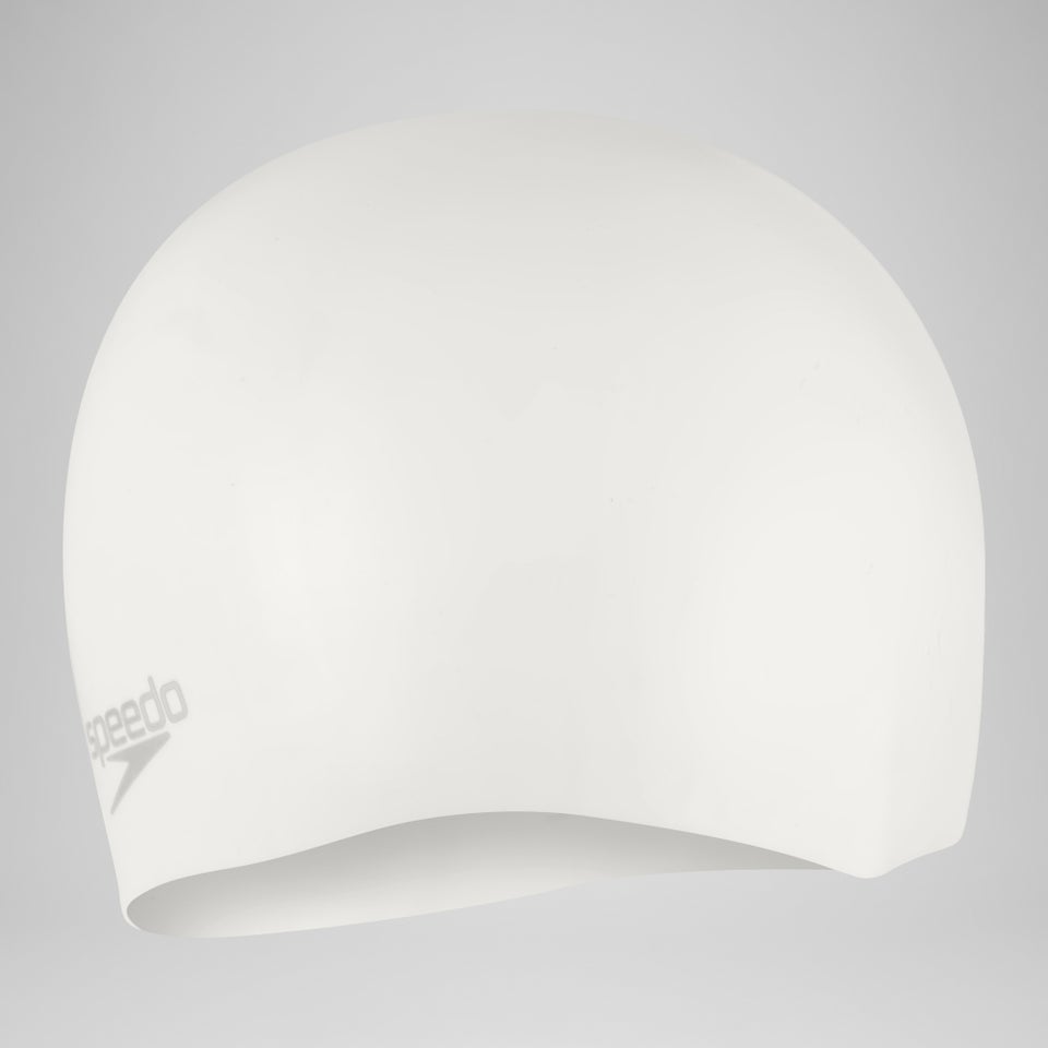 Plain Moulded Silicone Cap White