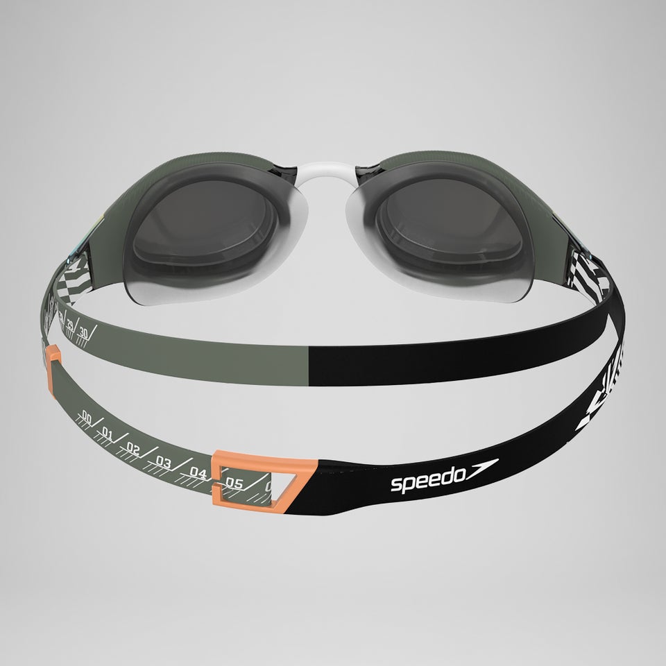 Miroir Fastskin Hyper Elite lunettes Vert campagne/Noir/Nectarine/Blanc