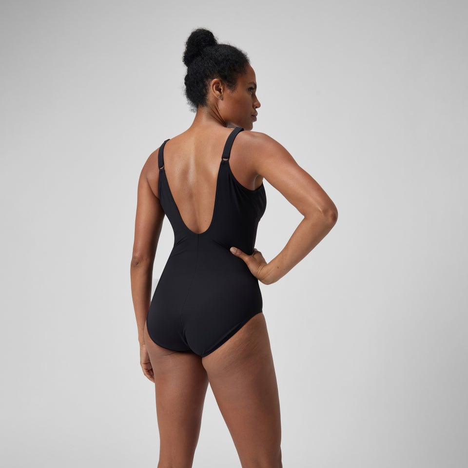Women's Shaping AquaNite Longer Body Swimsuit Black