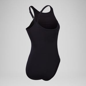 Maillot de bain dos en V End+ (plus long) Noir
