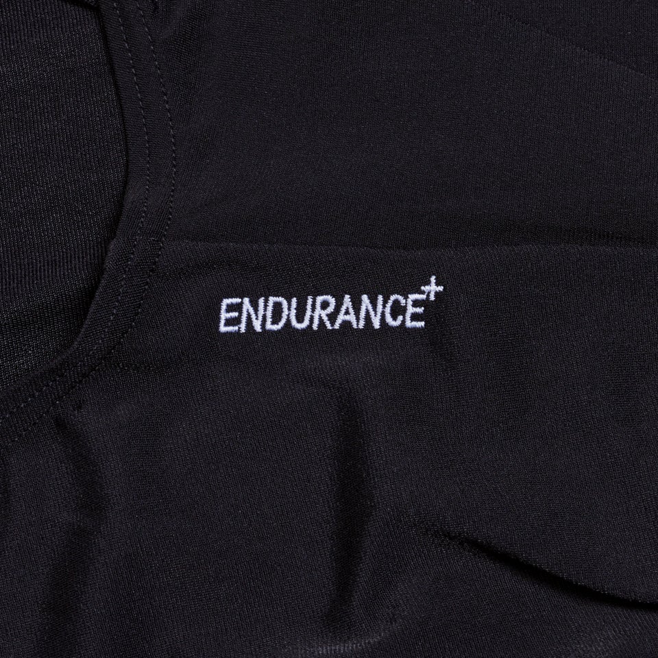 Maillot de bain dos en V End+ (plus long) Noir