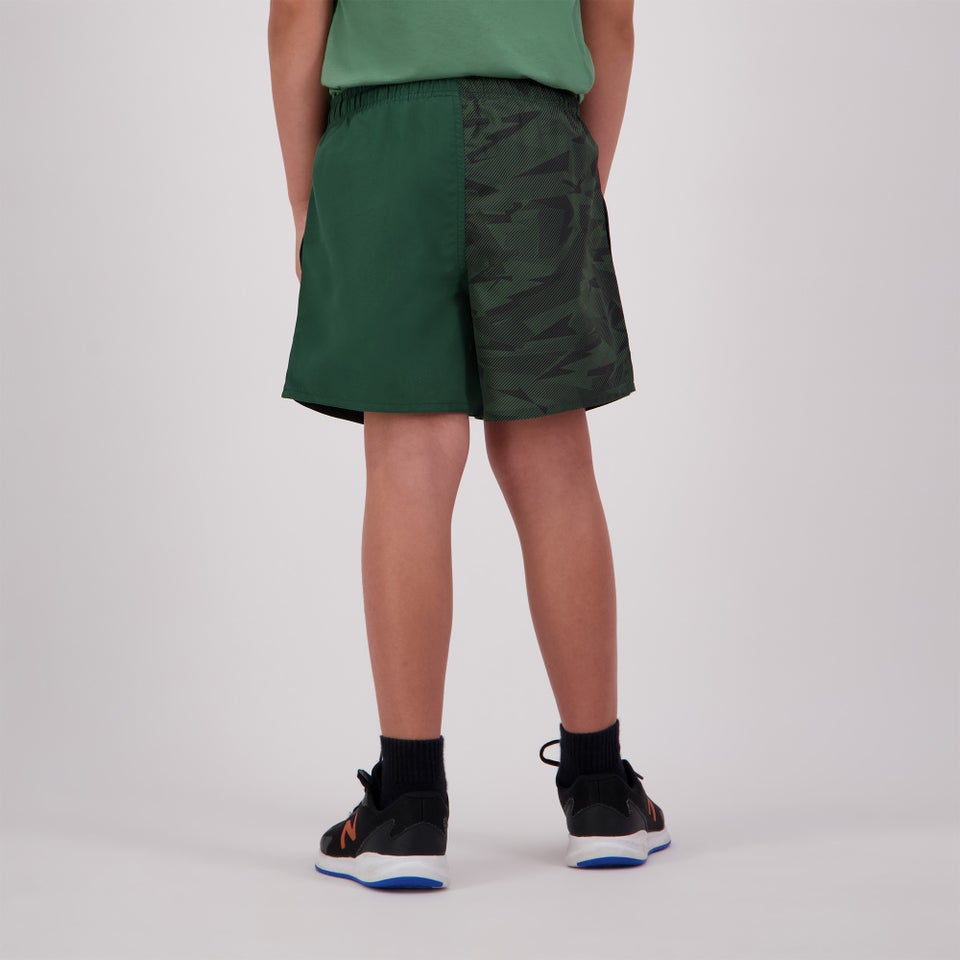 KIDS FUNDAMENTALS CAMO HARLETIC SHORT GREEN