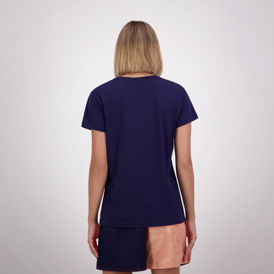 WOMENS FUNDAMENTALS CAMO T-SHIRT PEACOT