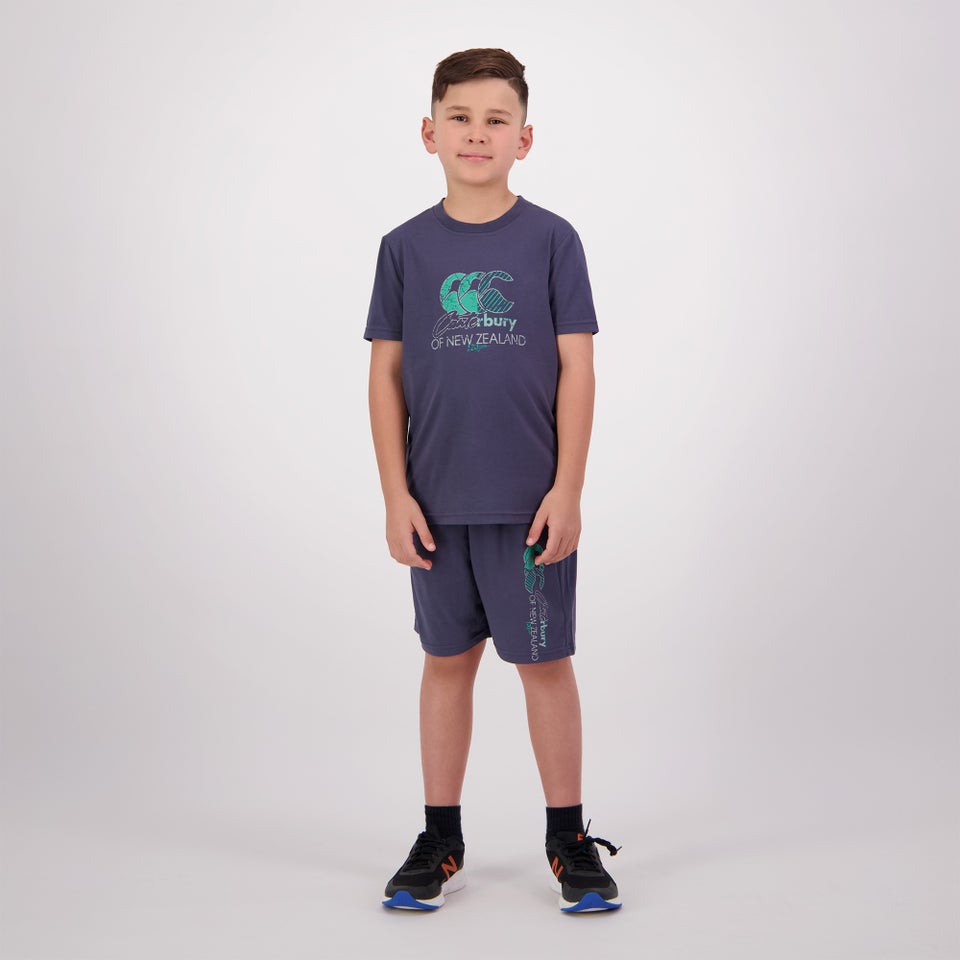 KIDS CLASH T-SHIRT BLUE