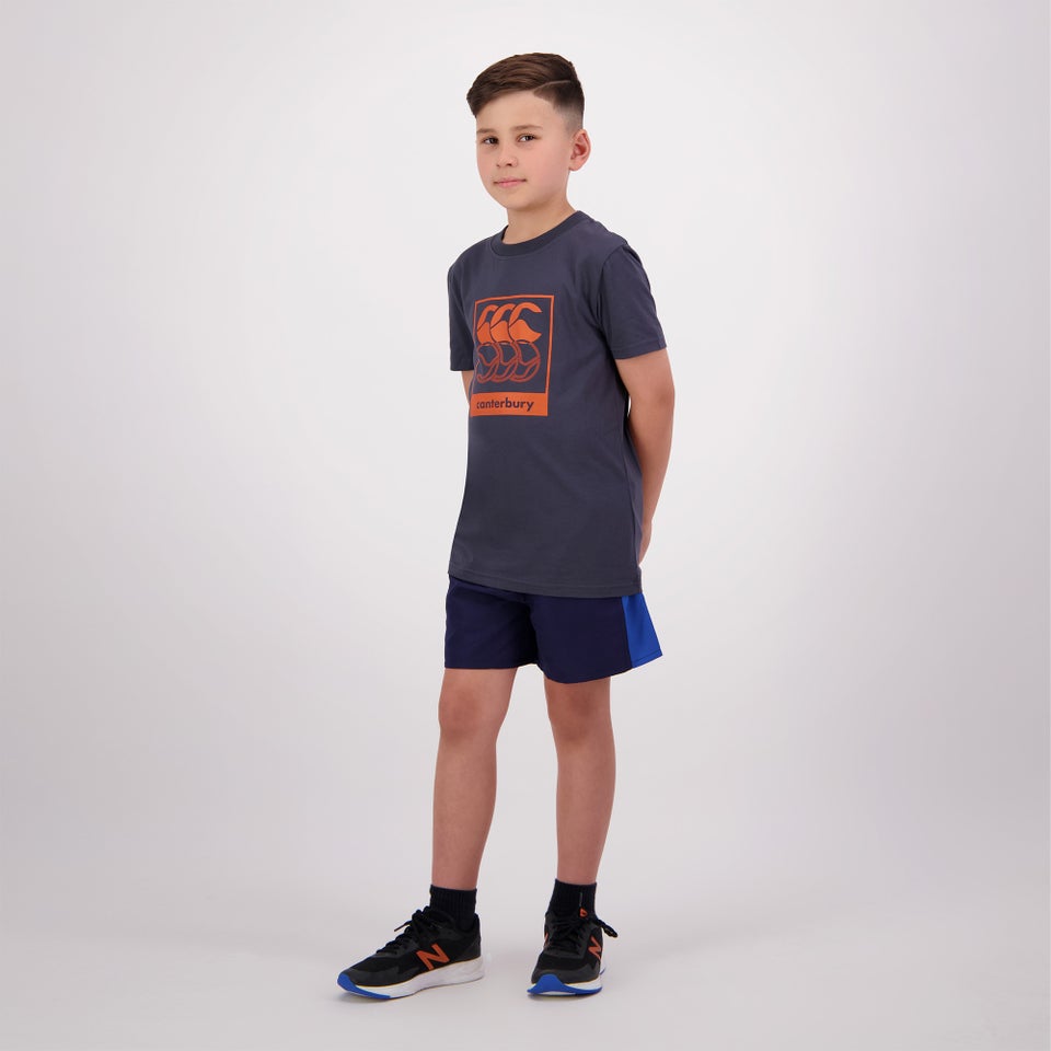 KIDS FUNDAMENTALS RADIAL T-SHIRT EBONY