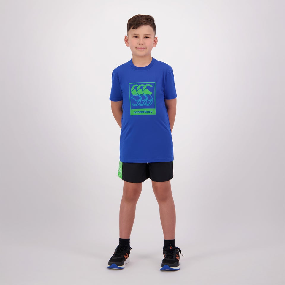 KIDS FUNDAMENTALS RADIAL T-SHIRT BLUE