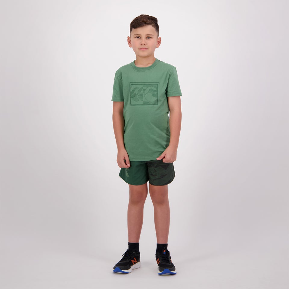KIDS FUNDAMENTALS CAMO T-SHIRT GREEN