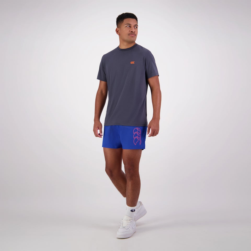 MENS RADIAL DRILL SHORT BLUE