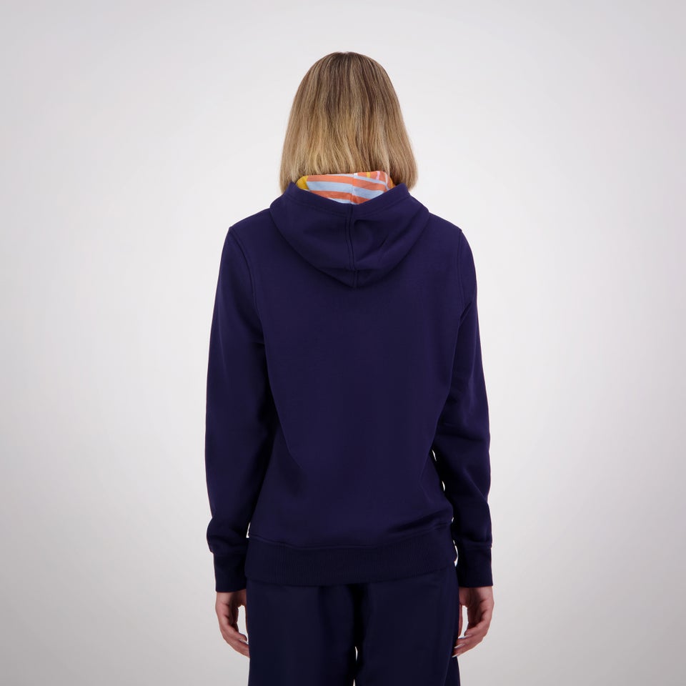 WOMENS UGLIES HOODIE PEACOAT