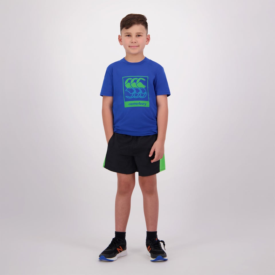 KIDS RADIAL PANEL TACTIC SHORT BLACK