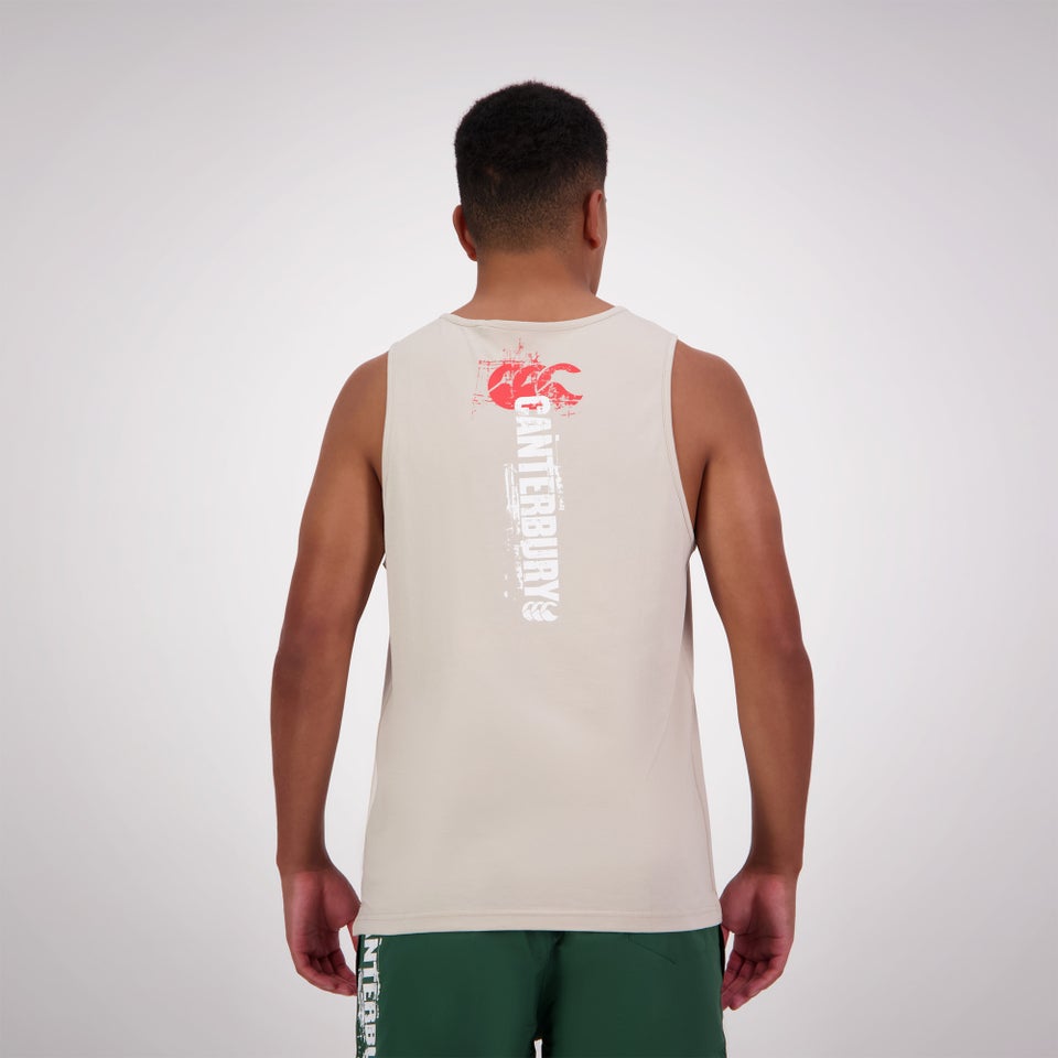MENS FUNDAMENTALS SINGLET SILVER LINING