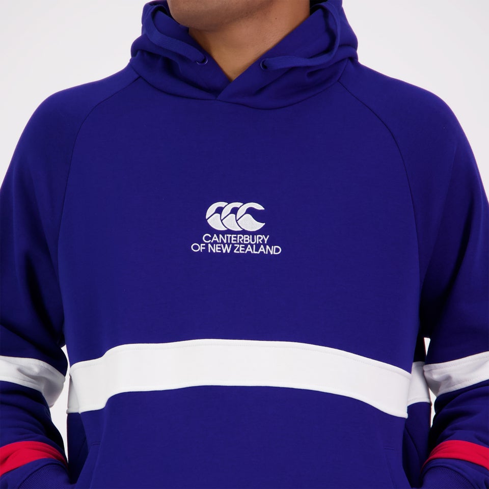 Canterbury of New Zealand M LEGENDS RAGLAN HOODIE ROYAL