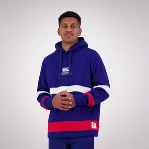 MENS LEGENDS RAGLAN HOODIE ROYAL - XS