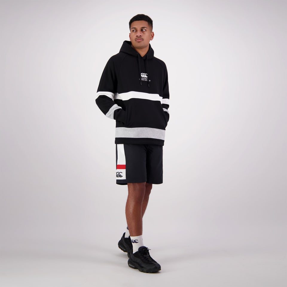 Canterbury of New Zealand M LEGENDS RAGLAN HOODIE JET BLACK