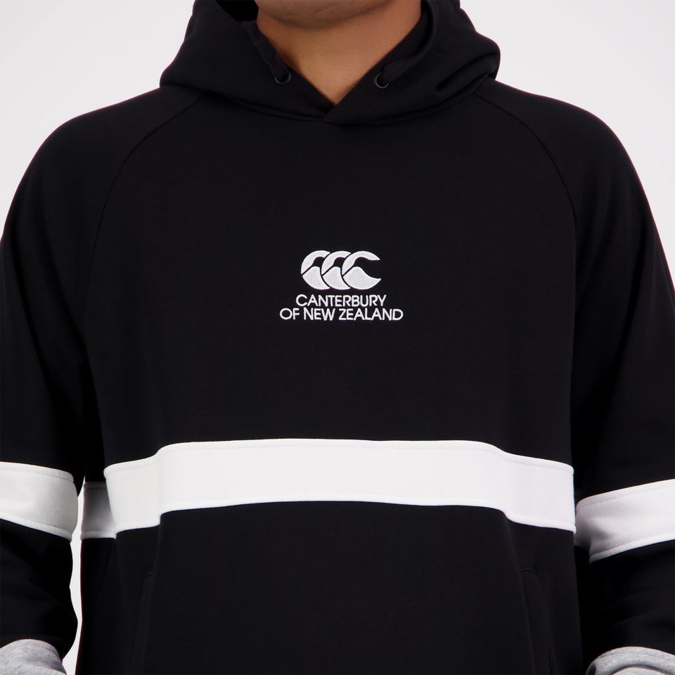 Canterbury of New Zealand M LEGENDS RAGLAN HOODIE JET BLACK
