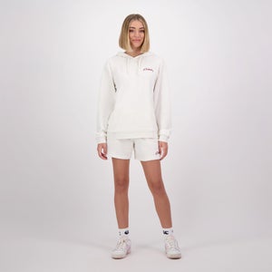 WOMENS SCENE-SET HOODIE EGRET MARLE