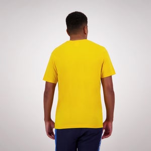 MENS FUNDAMENTALS RADIAL T-SHIRT YELLOW