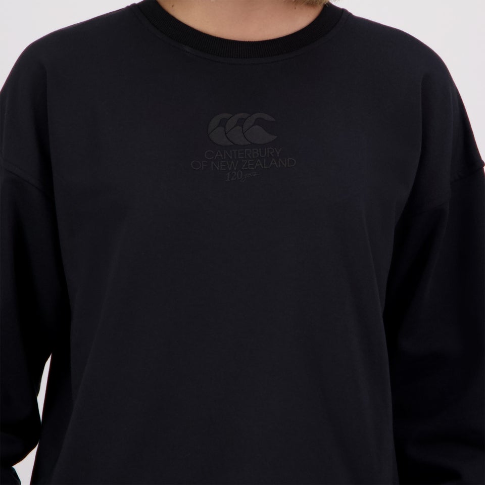 WOMENS PITCH-BLACK CREW BLACK