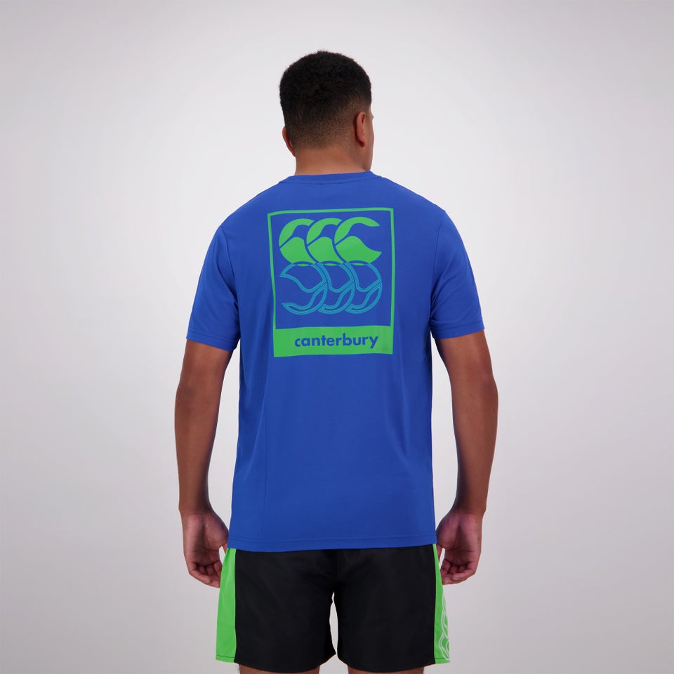 MENS FUNDAMENTALS RADIAL T-SHIRT BLUE