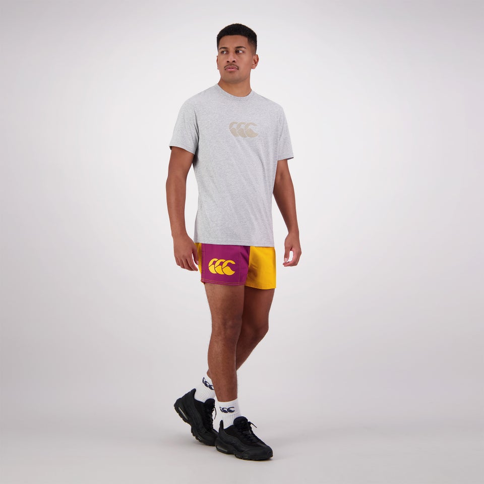 MENS HARLEQUIN SHORT MAROON