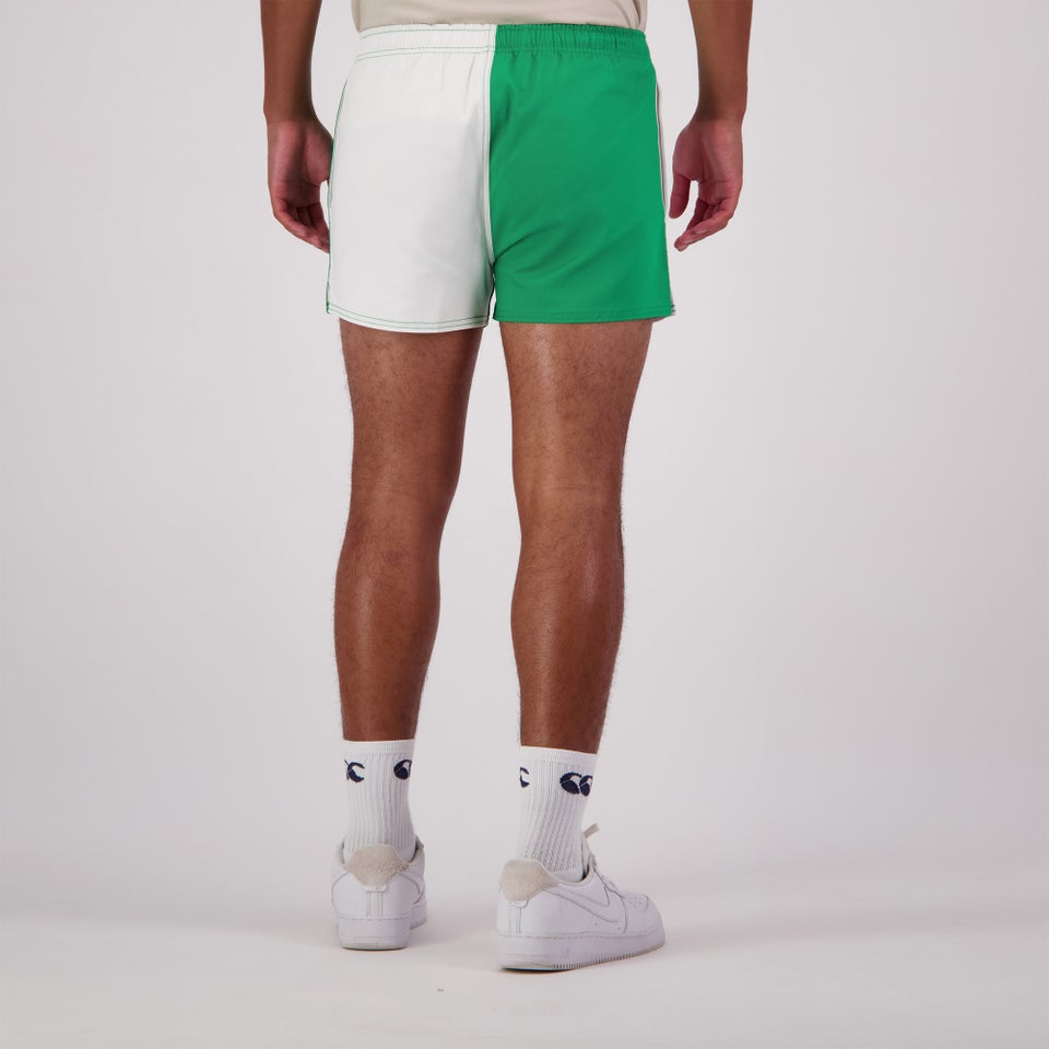 MENS HARLEQUIN SHORT GREEN