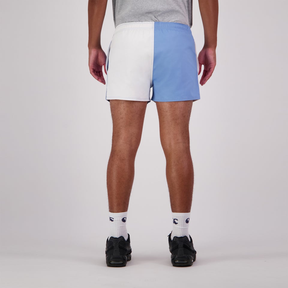 MENS HARLEQUIN SHORT BLUE