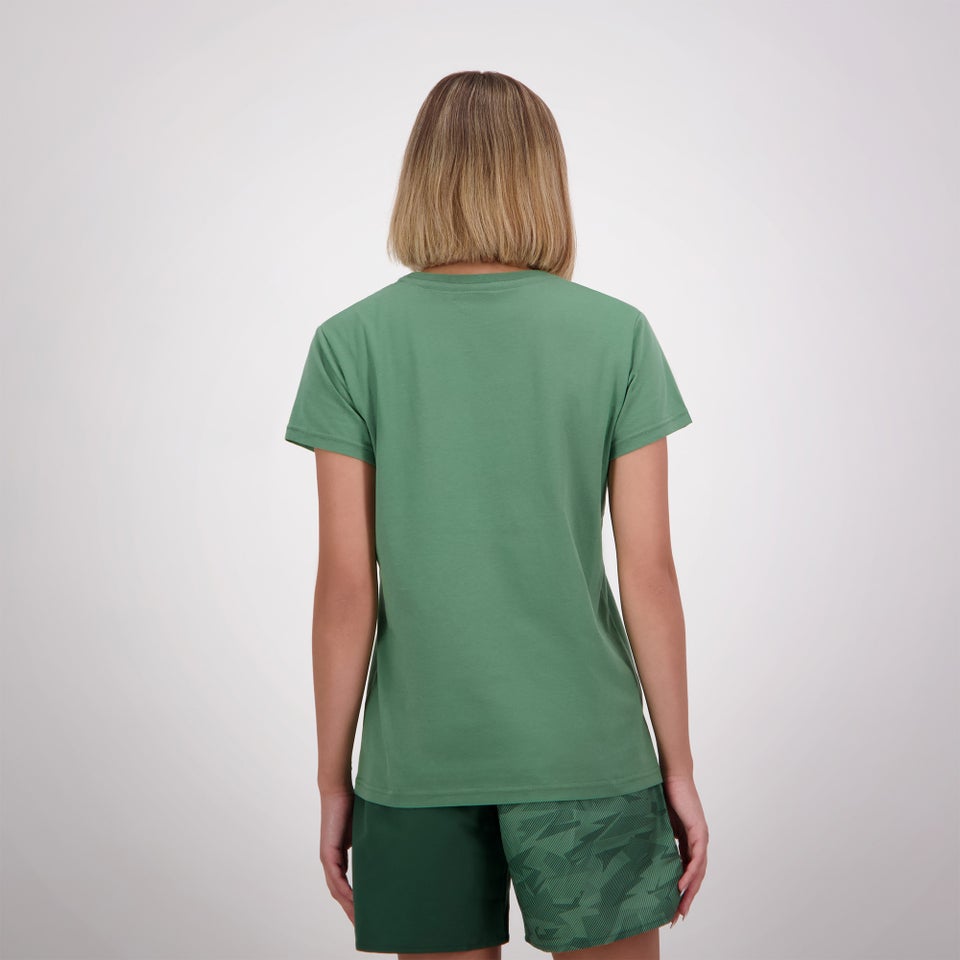 WOMENS FUNDAMENTALS CAMO T-SHIRT GREEN