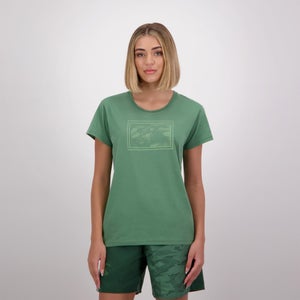 Womens CAMO CCC SS T-SHIRT COMFREY - 8