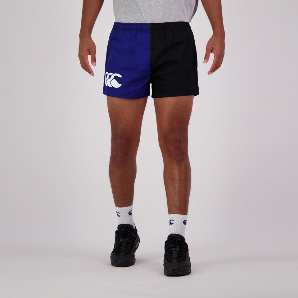 MENS HARLEQUIN SHORT BLUE/BLACK