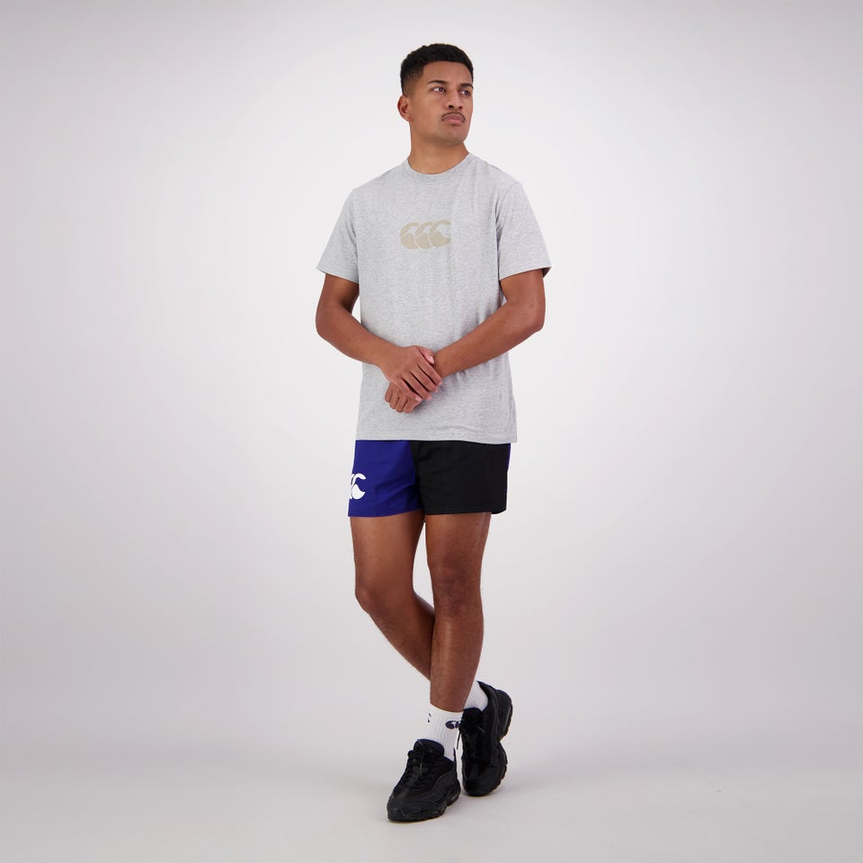 MENS HARLEQUIN SHORT BLUE/BLACK