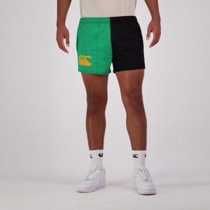 MENS HARLEQUIN SHORT BLACK