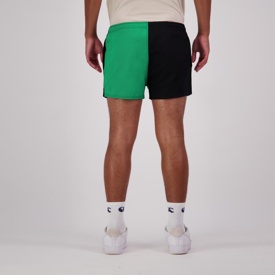 MENS HARLEQUIN SHORT BLACK