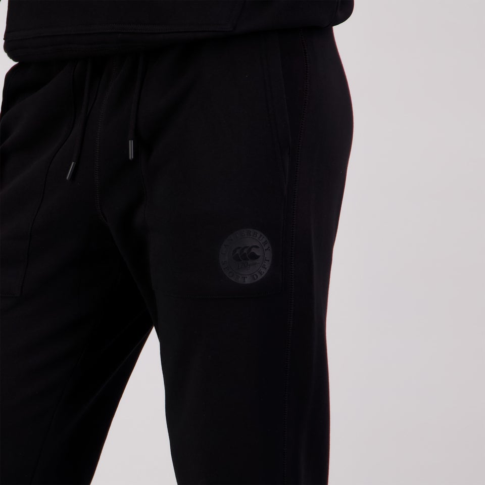 Canterbury of New Zealand M SPORT DEPT. 32 KNIT TRACKPANT JET BLK