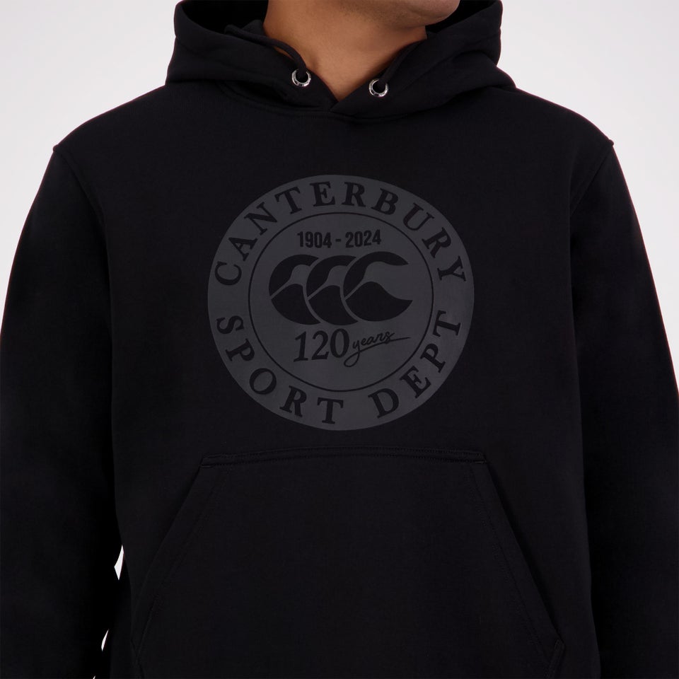 Canterbury of New Zealand M SPORT DEPT. HOODIE JET BLK