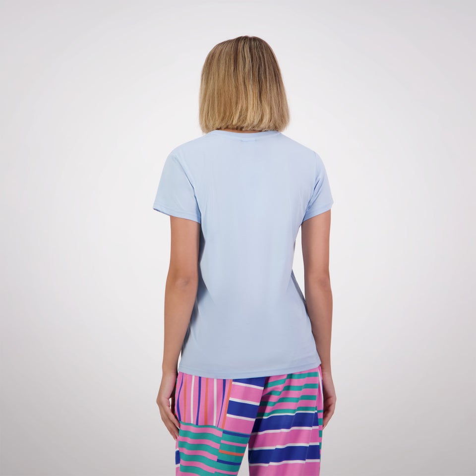 WOMENS UGLIES T-SHIRT BLUE