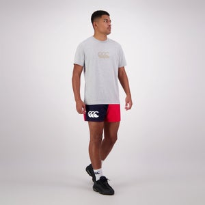MENS HARLEQUIN SHORT RED